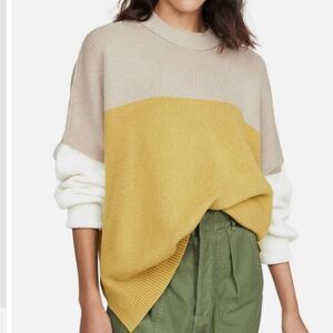 Free People Easy Street Tunic Colorblock Small